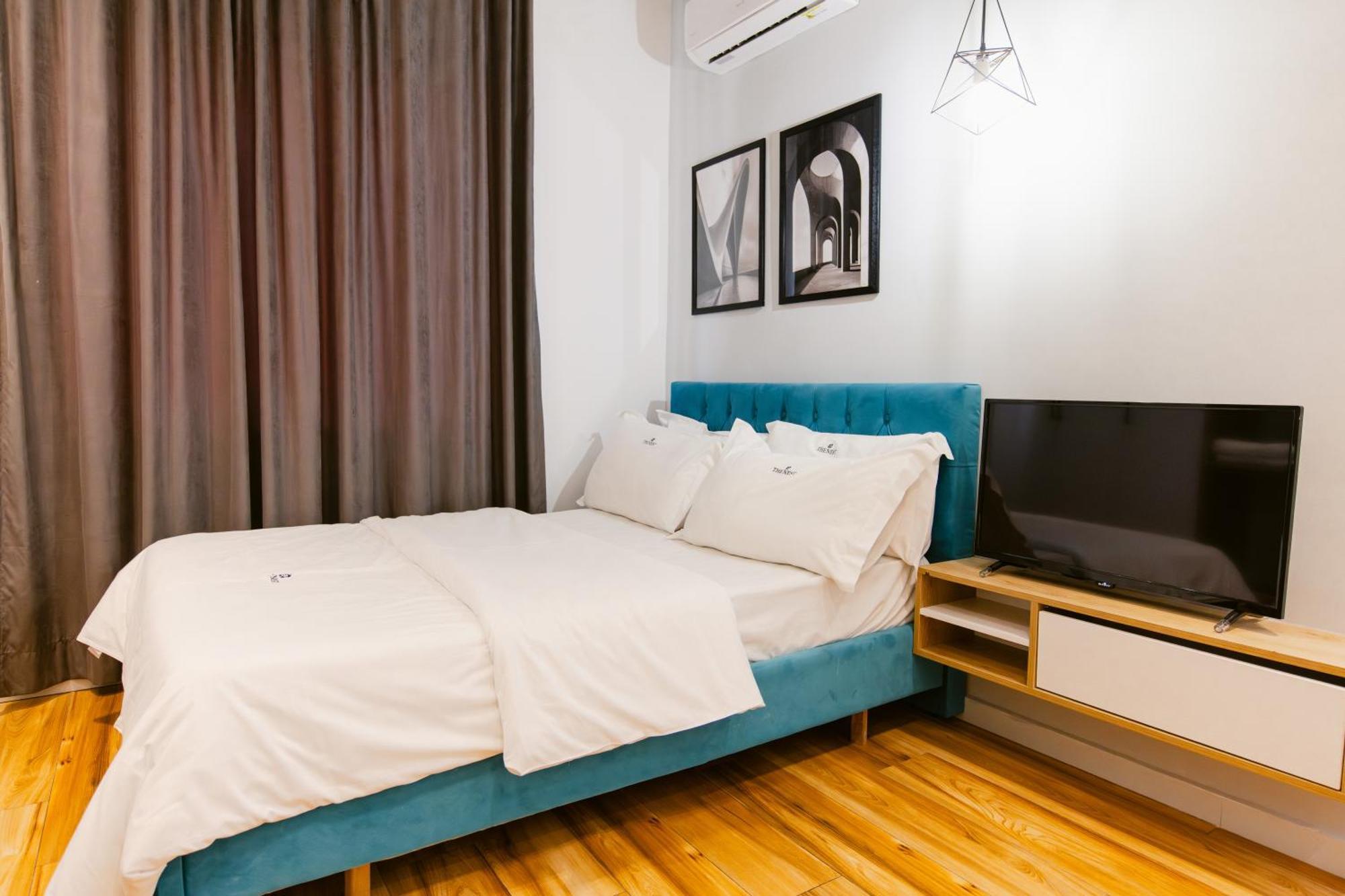 Durres Str Modern Apartments - The Nest ติรานา ภายนอก รูปภาพ